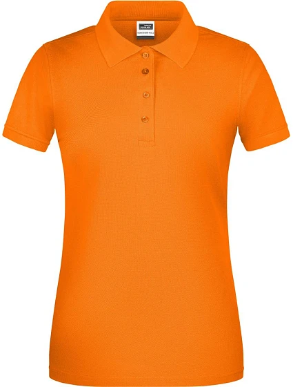 Daiber JN 873 Dámské pracovní bio piqué polo 02.0873 orange Daiber JN 873 Dámské pracovní bio piqué polo 02.0873 orange