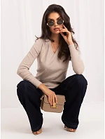 Sweter IR SW model 22278295 beżowy - FPrice Sweter IR SW model 22278295 beżowy - FPrice