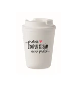 Personalizovaný cestovní termohrnek - Protože [doplň si sám] není prdel