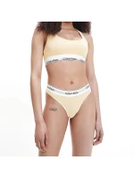 Dámská tanga Modern Cotton Nat QF7050E-ACK - Calvin Klein