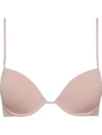 Dámská podprsenka 000QF7166E TQO sv. růžová - Calvin Klein