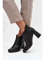 Boty na podpatku  model 222725 Step in style