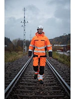 Padded Jacket Polstrovaná bezpečnostní bunda 64. hi vis model 22463282 - ProJob Padded Jacket Polstrovaná bezpečnostní bunda 64. hi vis model 22463282 - ProJob