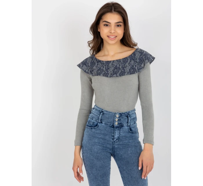 Svetr LK SW tmavě modrá model 20742326 - FPrice Svetr LK SW tmavě modrá model 20742326 - FPrice