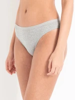 Dámské brazilské kalhotky 2 pack 163337 1A223 - 00948 - Šedá - Emporio Armani