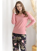 Pyžamo Taro 3614 Maribel, dlouhé rukávy, velikosti M–XL, Z26