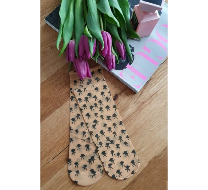 Dámské vzorované ponožky model 7465057 20 den - Magnetis Dámské vzorované ponožky model 7465057 20 den - Magnetis