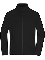 JN Pánská strečová fleecová bunda 02. black/black model 22415222 - Daiber