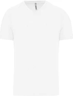 Kariban ProAct PA 476 Pánské sportovní tričko s výstřihem do V 20.P476 white