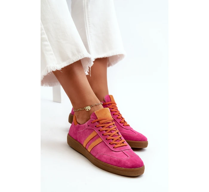 Nízké Dámské Semišové Tenisky model 21665847 - Zazoo