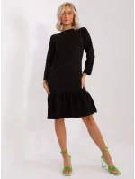 Sukienka EM SK HS 21 model 18781208 czarny - FPrice Sukienka EM SK HS 21 model 18781208 czarny - FPrice
