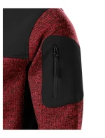 Casual softshellová bunda pánská knit marlboro red Casual softshellová bunda pánská knit marlboro red