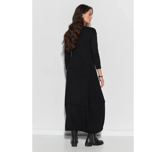 Denní šaty NU 319 černé - Numinou