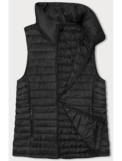 Dámská tenká vesta se stojáčkem černá (16M9072-392) Dámská tenká vesta se stojáčkem černá (16M9072-392)