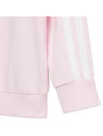 Dětské tepláky adidas Essentials Joggers růžovo-fialové JD6482