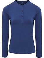 PR 318 Dámské tričko s dl. rukávy indigo model 22483012 - Premier