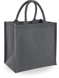 Westford Mill W 413 Jutová nákupní taška Midi 50.0413 graphite grey/graphite grey