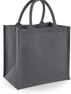 Westford Mill W 413 Jutová nákupní taška Midi 50.0413 graphite grey/graphite grey