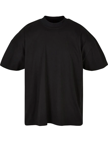 Build your Brand BY 230 Pánské tričko "Mock Neck" 56.0230 black Build your Brand BY 230 Pánské tričko "Mock Neck" 56.0230 black