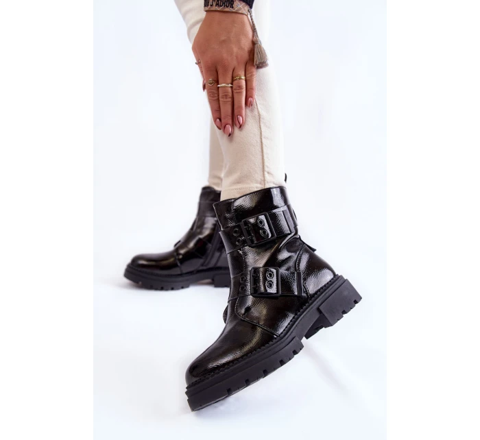 Dámské kozačky Černe model 21602478 - Boto Dámské kozačky Černe model 21602478 - Boto