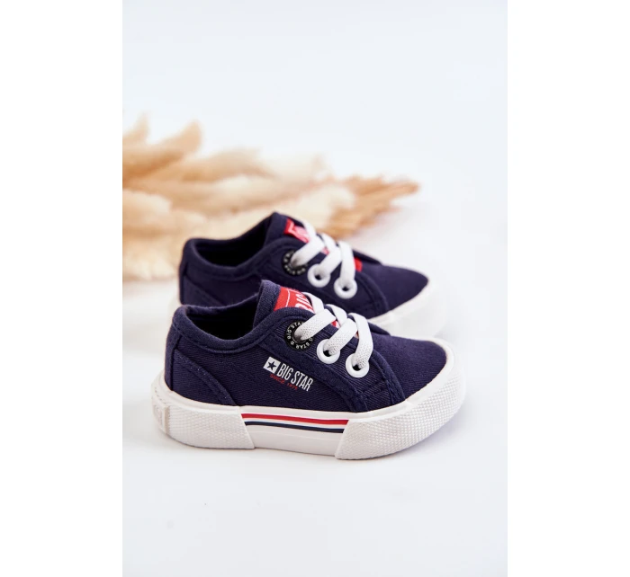 Dětské nízké tenisky Big Star model 21576997 Námořnická modrá - Big Star Shoes Dětské nízké tenisky Big Star model 21576997 Námořnická modrá - Big Star Shoes