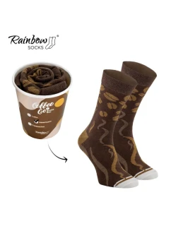 Duhové ponožky  1 pár model 21606846 - ZOOKSY/RAINBOW SOCKS