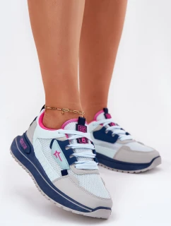 Dámské Sportovní Boty Na Platformě Big Star model 21694363 HIPOLY SYSTEM Modré - Big Star Shoes