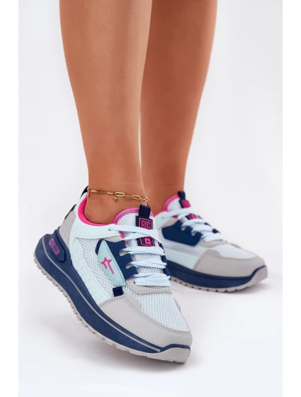 Dámské Sportovní Boty Na Platformě Big Star model 21694363 HIPOLY SYSTEM Modré - Big Star Shoes Dámské Sportovní Boty Na Platformě Big Star model 21694363 HIPOLY SYSTEM Modré - Big Star Shoes