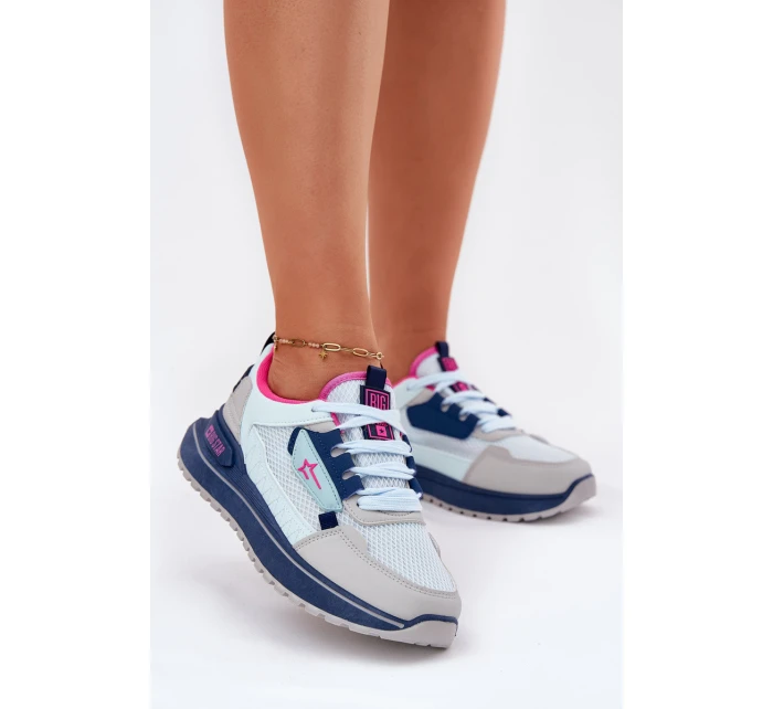 Dámské Sportovní Boty Na Platformě Big Star model 21694363 HIPOLY SYSTEM Modré - Big Star Shoes Dámské Sportovní Boty Na Platformě Big Star model 21694363 HIPOLY SYSTEM Modré - Big Star Shoes