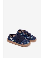 Capáky Barefoot Chlapecké Kosmos Milami Tmavě Modré Saphira