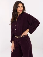 Koszula IT KS model 21722858 ciemny fioletowy - FPrice