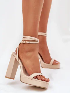 Sandály na podpatku  model 212820 Step in style