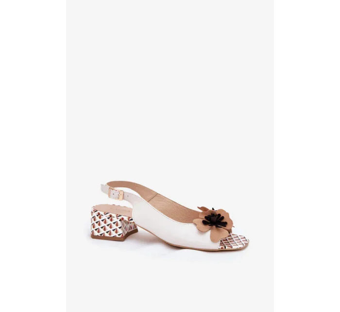 Sandály na podpatku  model 214682 Step in style