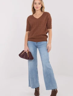 Svetr s krátkým rukávem  model 222835 Factory Price