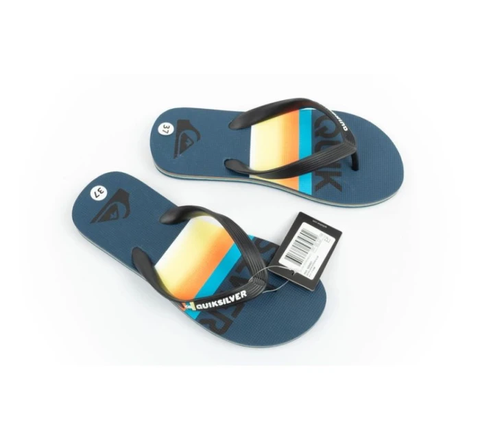 Dětské žabky Quiksilver Molokai módní a pohodlné na pláž