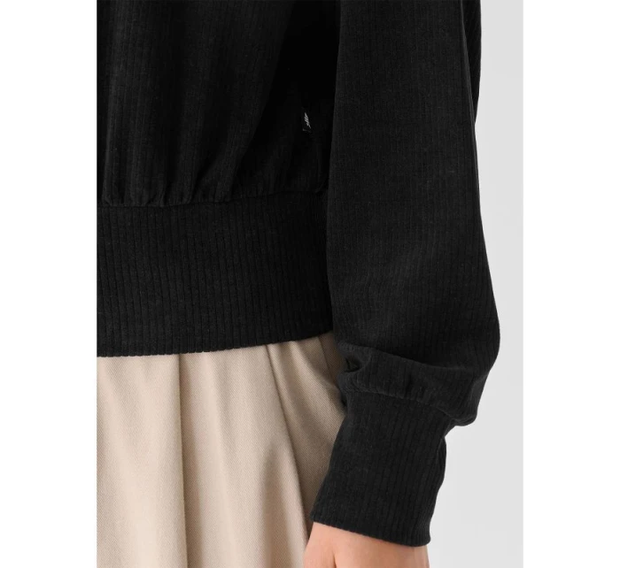 Dámská velurová mikina 4F 4FRAW24TSWSF2054-20S bez kapuce Dámská velurová mikina 4F 4FRAW24TSWSF2054-20S bez kapuce