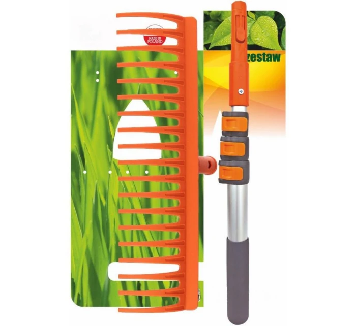 ZAHRADNÍ SADA UNIVERZÁLNÍ HRÁBĚ PRO TELESKOPICKOU TYČ