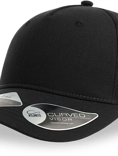 5 panelová Trucker kšiltovka black/black model 22479718 - Atlantis Headwear