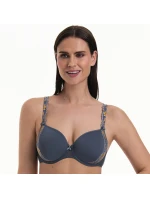 Colette podprsenka s kosticí košíčky sky grey  model 19709987 - RosaFaia