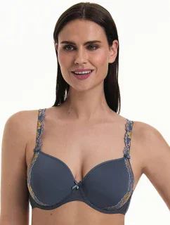 Colette podprsenka s kosticí košíčky sky grey  model 19709987 - RosaFaia