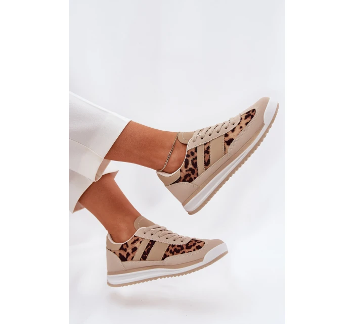 Sportovní obuv dámské sneakers leopardí model 21683547 - Boto Sportovní obuv dámské sneakers leopardí model 21683547 - Boto