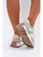 Semišové tenisky na platformě dámské Big Star HIPOLY SYSTEM model 21694410 - Big Star Shoes