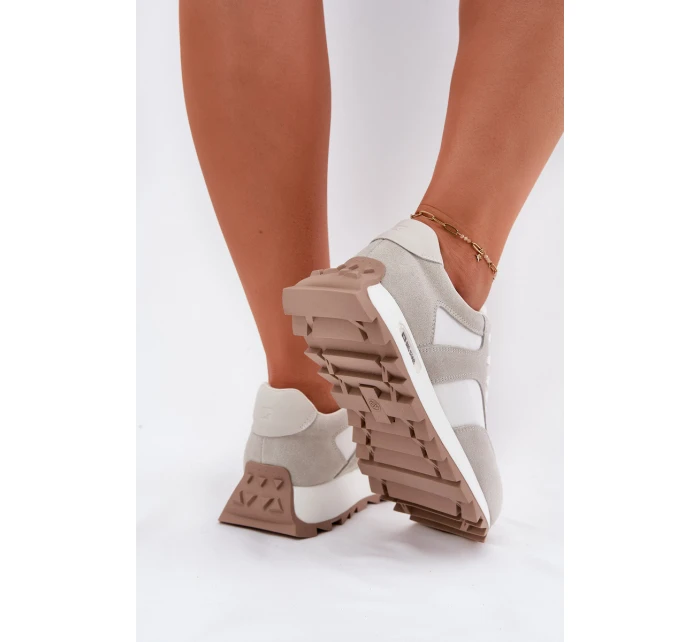 Semišové tenisky na platformě dámské Big Star HIPOLY SYSTEM model 21694410 - Big Star Shoes