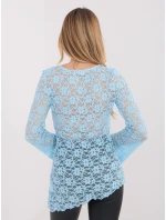 Bluzka PM BZ model 21821427 jasny niebieski - FPrice Bluzka PM BZ model 21821427 jasny niebieski - FPrice