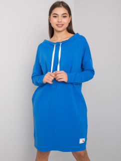 Dámské tmavě modré bavlněné šaty