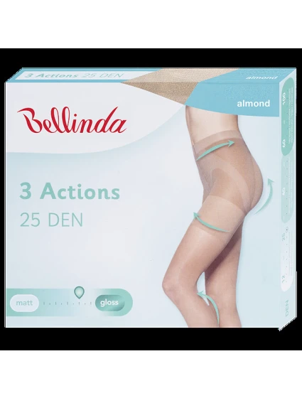 Formující punčochové kalhoty 3ACTIONS 25 DEN - BELLINDA - almond Formující punčochové kalhoty 3ACTIONS 25 DEN - BELLINDA - almond