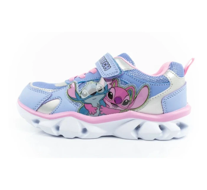 Leomil Stitch dětská sportovní obuv tenisky lehké suchý zip LED Leomil Stitch dětská sportovní obuv tenisky lehké suchý zip LED