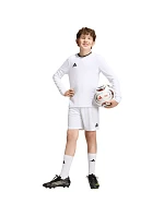 Adidas Entrada 26 dětské tričko s dlouhým rukávem bílé KF5874