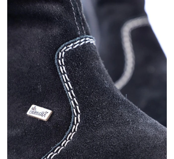 W zateplené kožené boty model 20469716 - Rieker