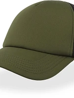 Atlantis Headwear Rapper 5 panelová síťovaná kšiltovka 33.2070 olive/black